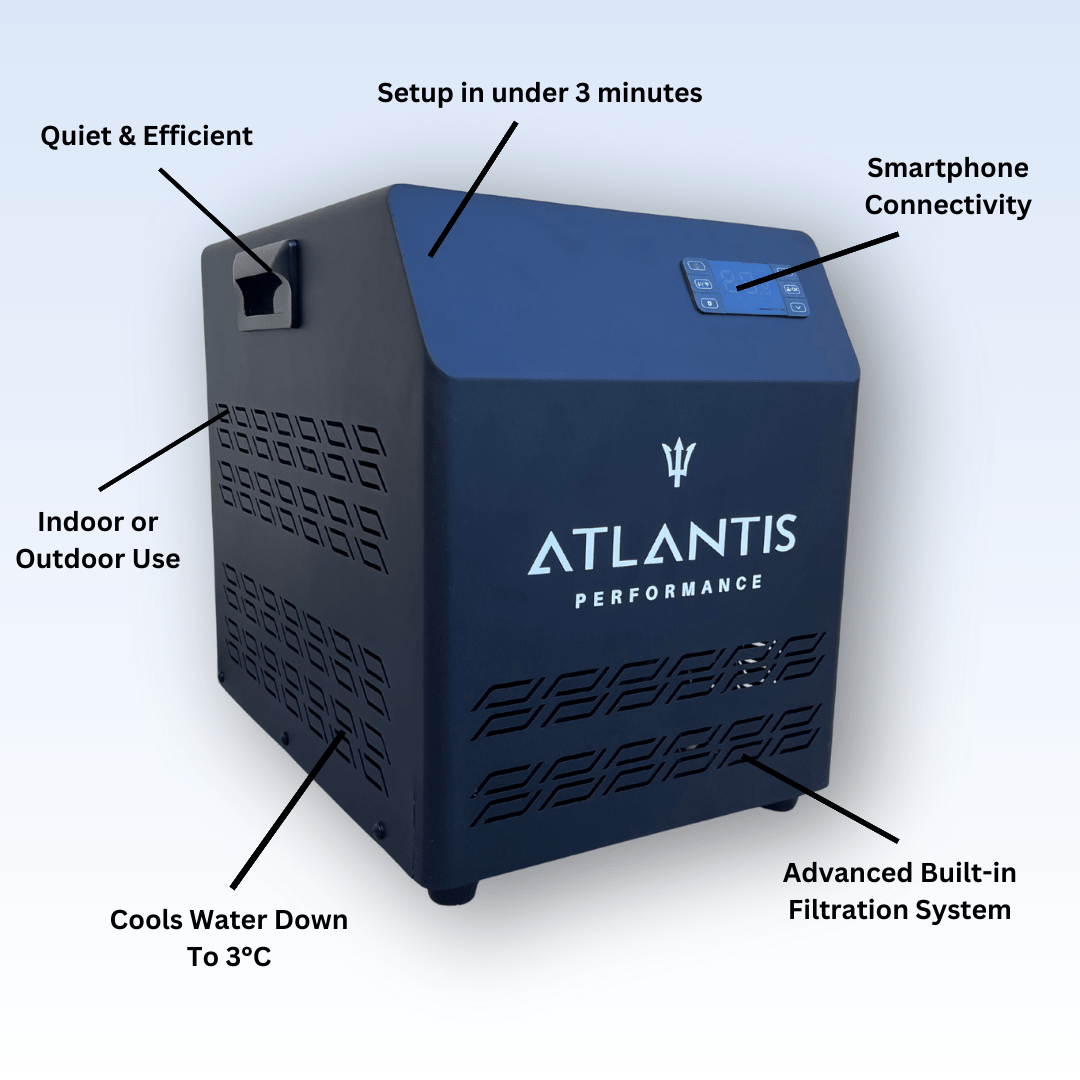 Performance Ice Bath with Chiller V2.0 - Atlantis Performance
